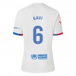 Nogometni Dresovi FC Barcelona Gavi 6 Dječji Gostujući 2023-24 Kratkih Rukava